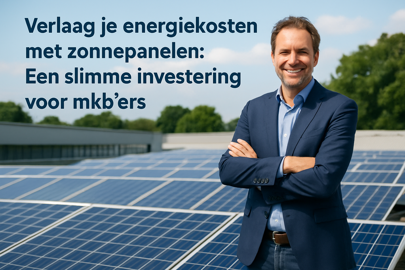 Verlaag je energiekosten met zonnepanelen: Een slimme investering voor mkb'ers