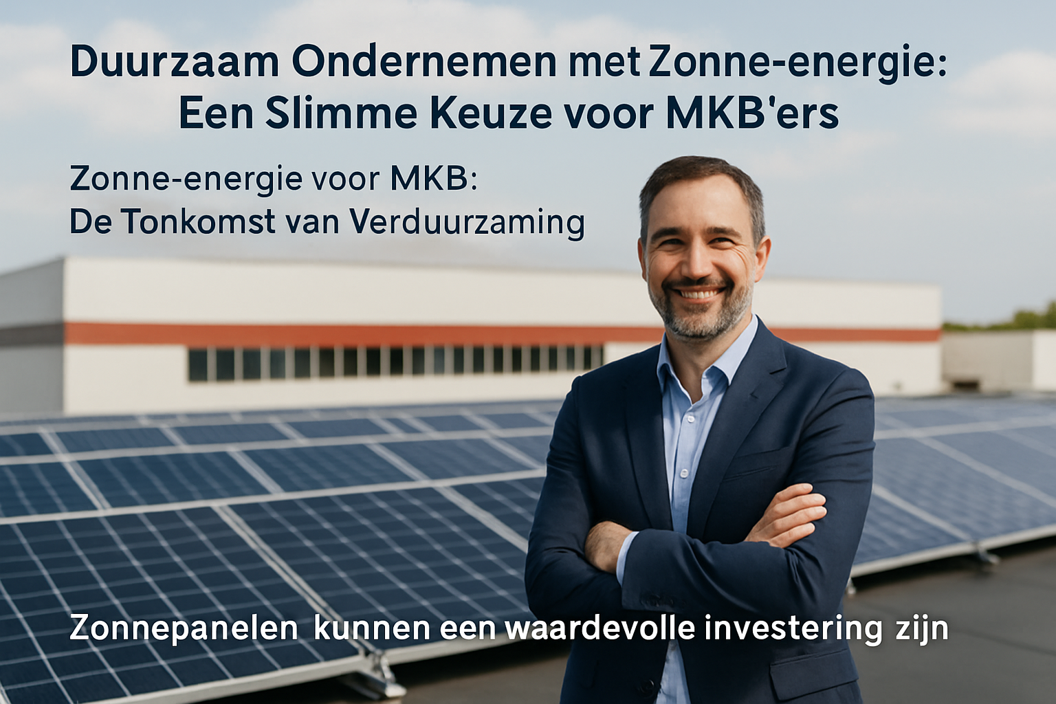 Duurzaam Ondernemen met Zonne-energie: Een Slimme Keuze voor MKB'ers