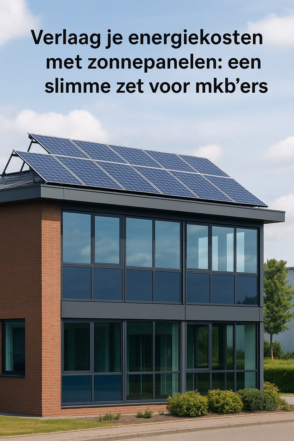 Verlaag je energiekosten met zonnepanelen: een slimme zet voor mkb'ers