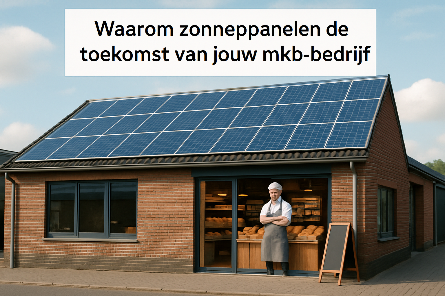 Waarom zonnepanelen de toekomst van jouw mkb-bedrijf zijn