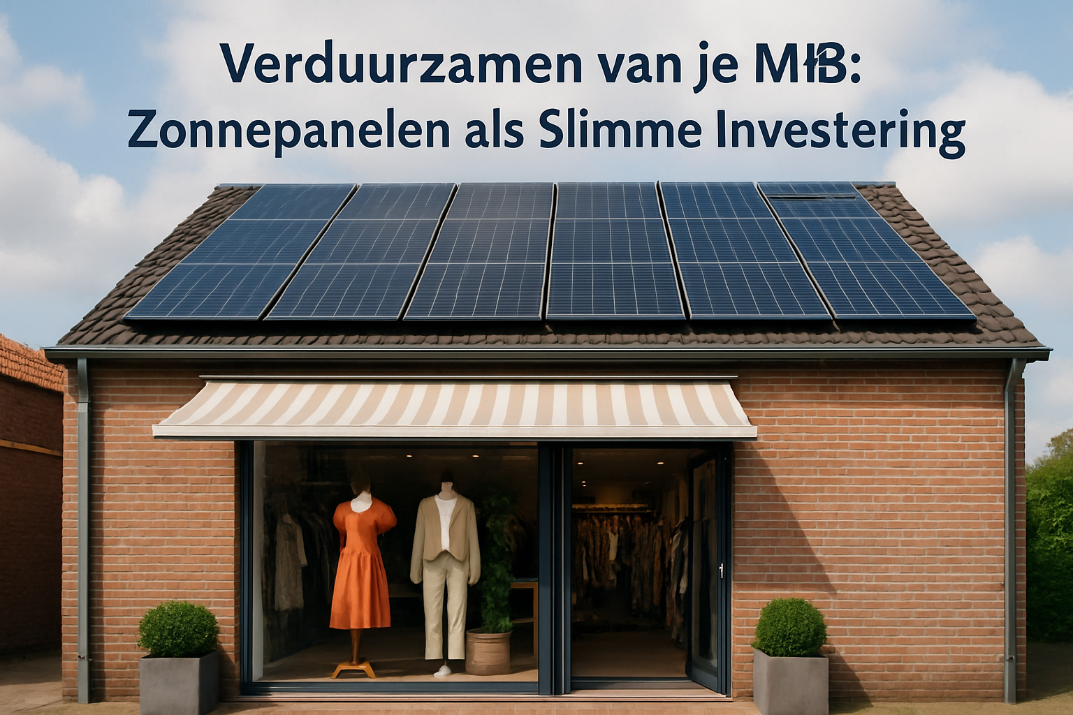 Verduurzamen van je MKB: Zonnepanelen als Slimme Investering