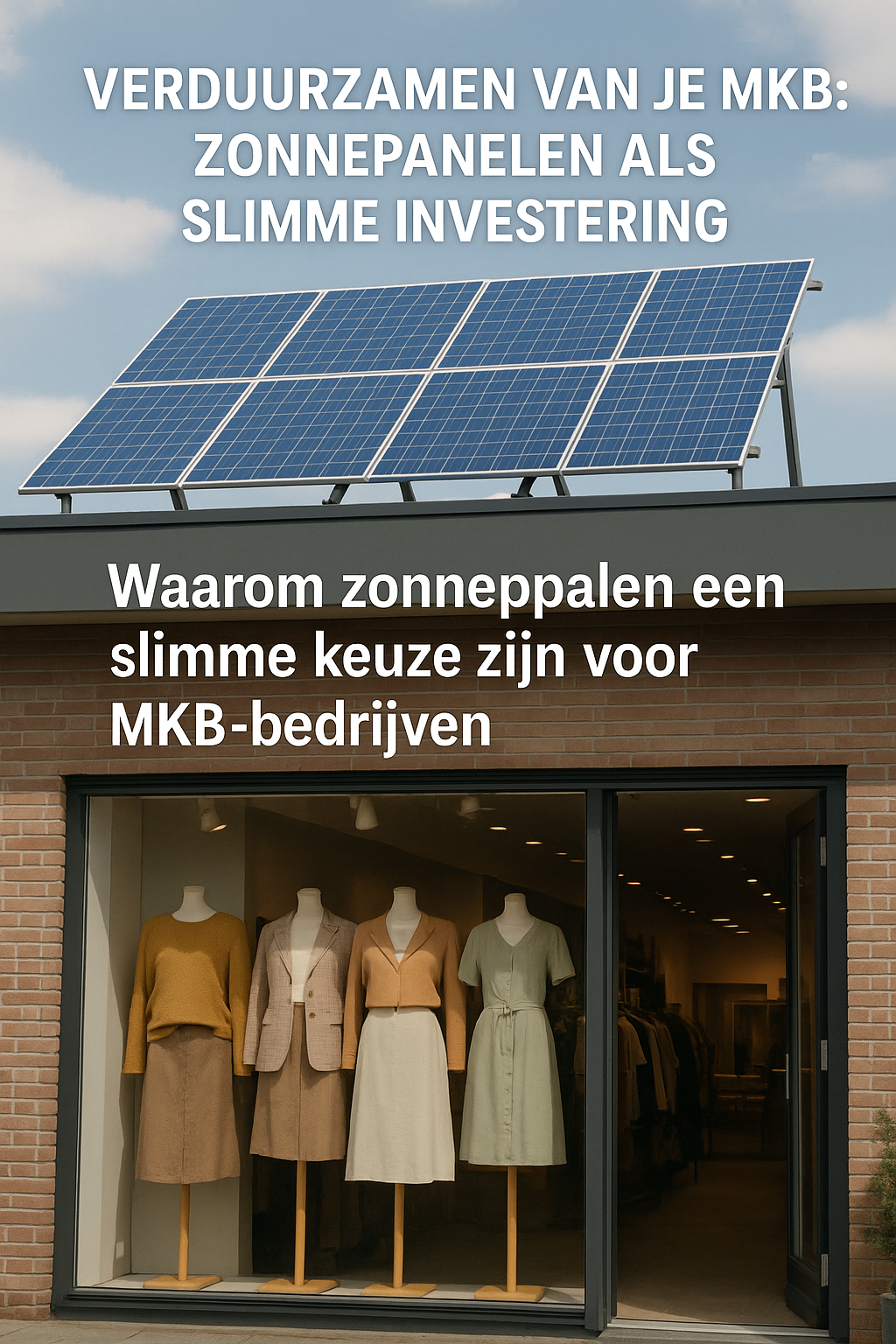 Verduurzamen van je MKB: Zonnepanelen als Slimme Investering