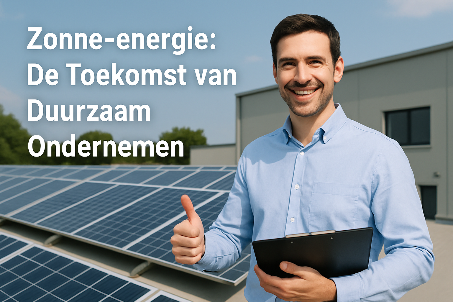 Duurzaamheid op de Werkvloer: Hoe Jouw MKB Bedrijf kan Profiteren van Zonne-energie