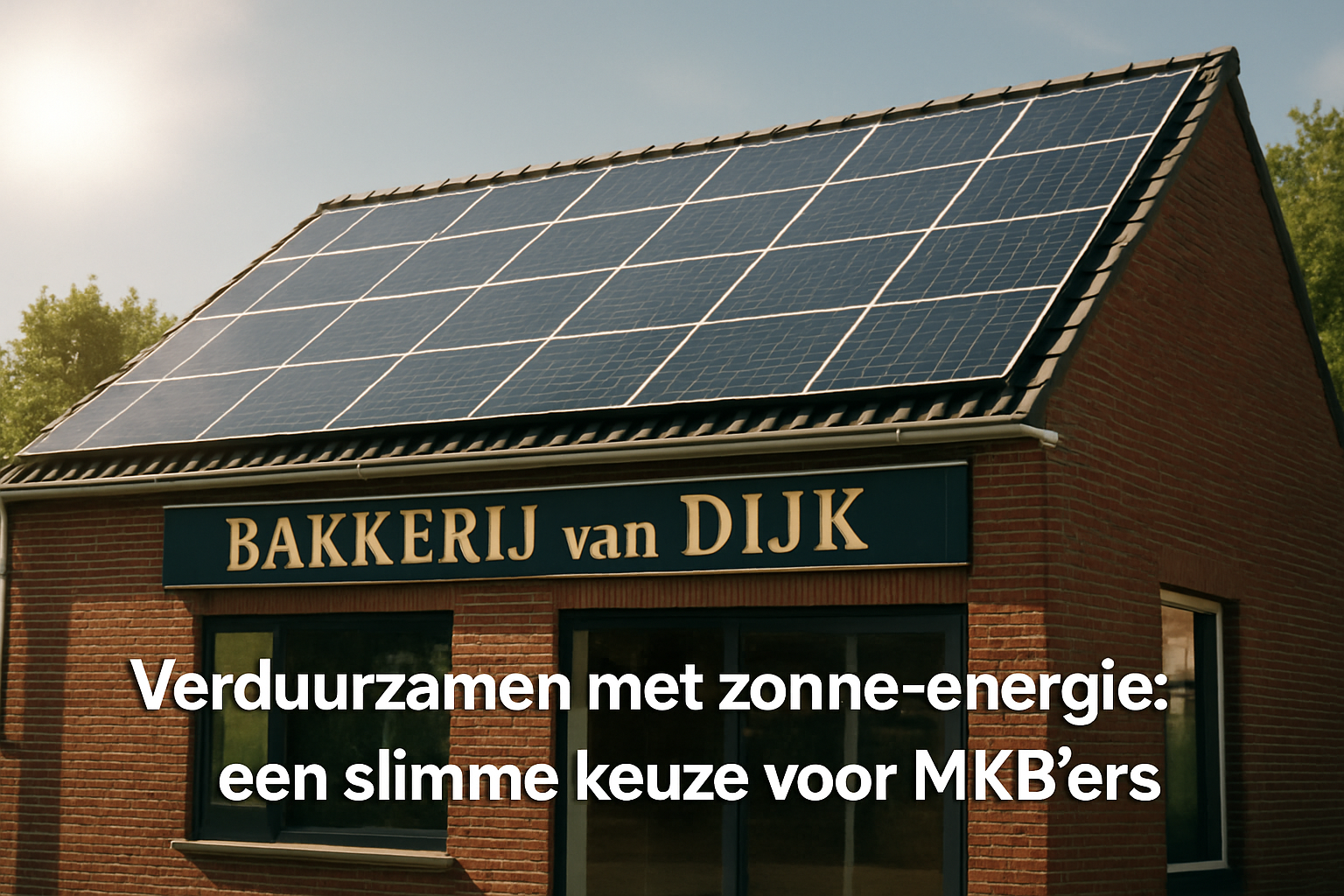 Verduurzamen met Zonne-energie: Een Slimme Keuze voor MKB'ers