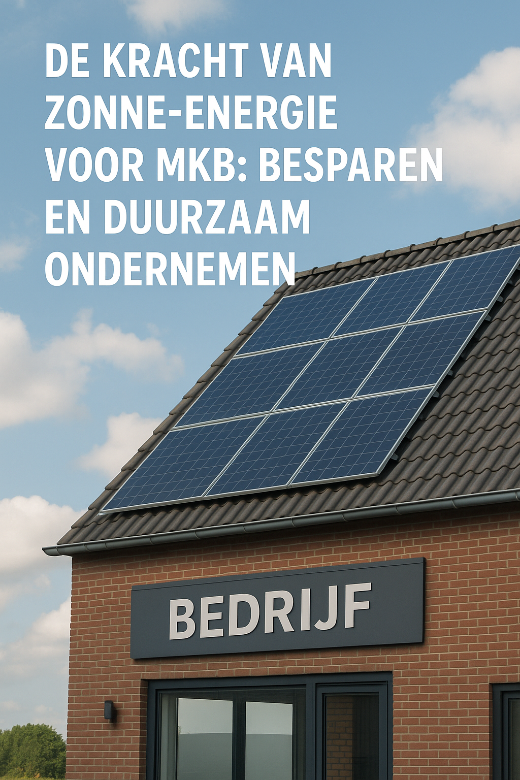 De Kracht van Zonne-energie voor MKB: Besparen en Duurzaam Ondernemen