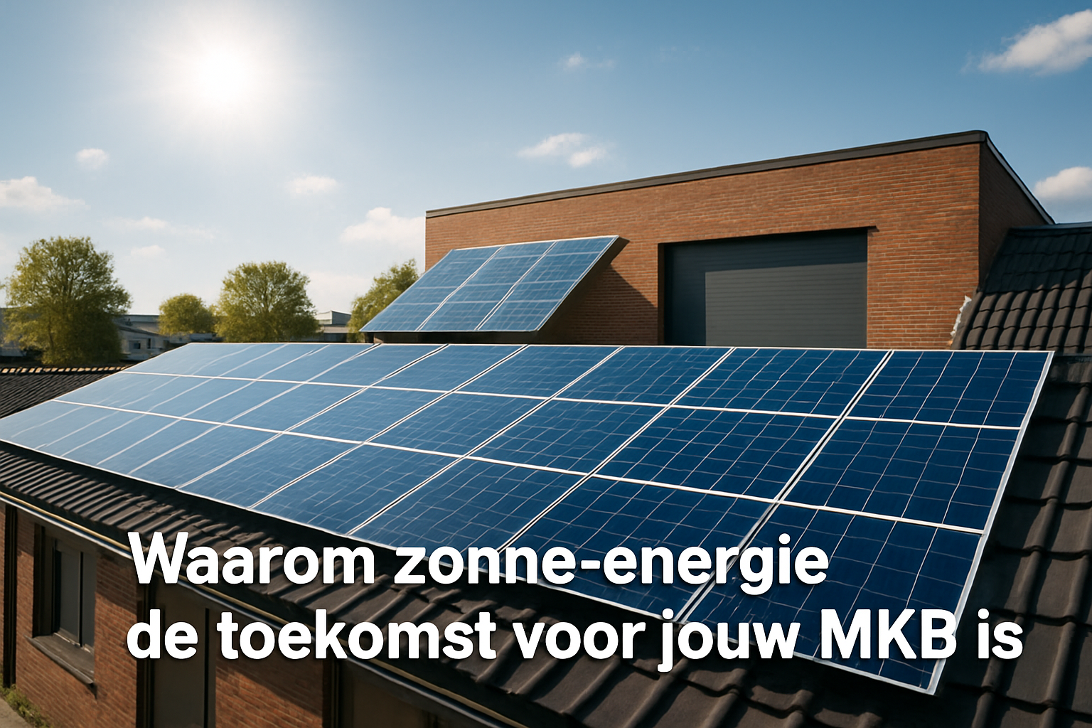 De Kracht van Zonne-energie voor MKB: Besparen en Duurzaam Ondernemen