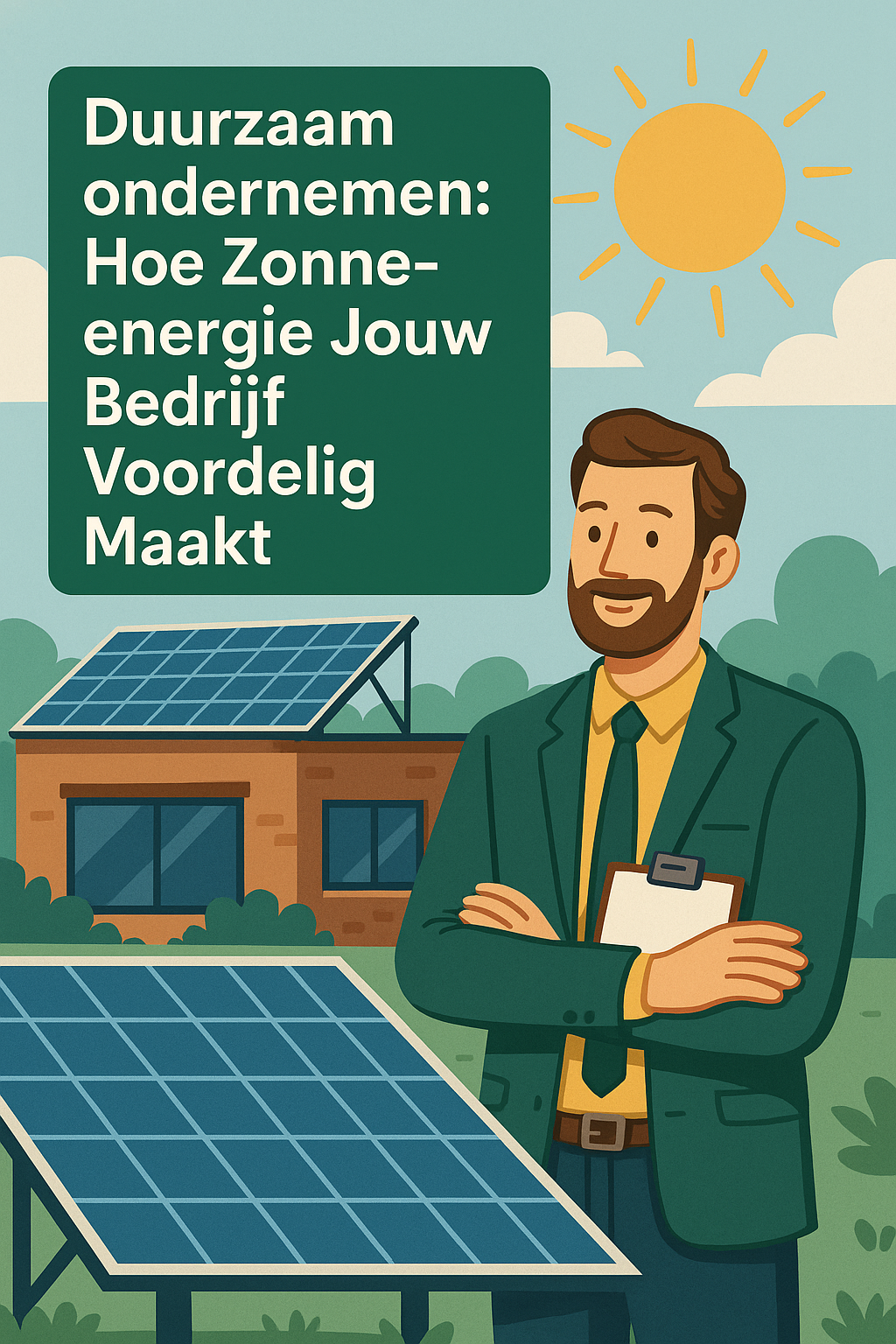 Duurzaam Ondernemen: Hoe Zonne-energie Jouw Bedrijf Voordelig Maakt