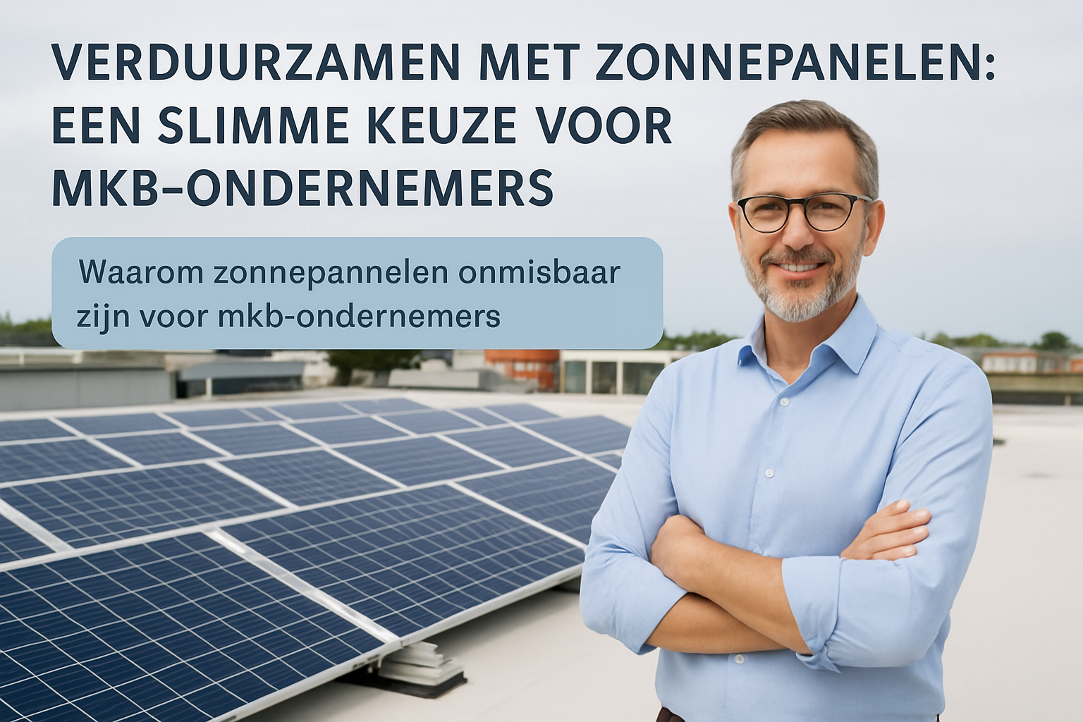 Verduurzamen met Zonnepanelen: Een Slimme Keuze voor MKB-ondernemers