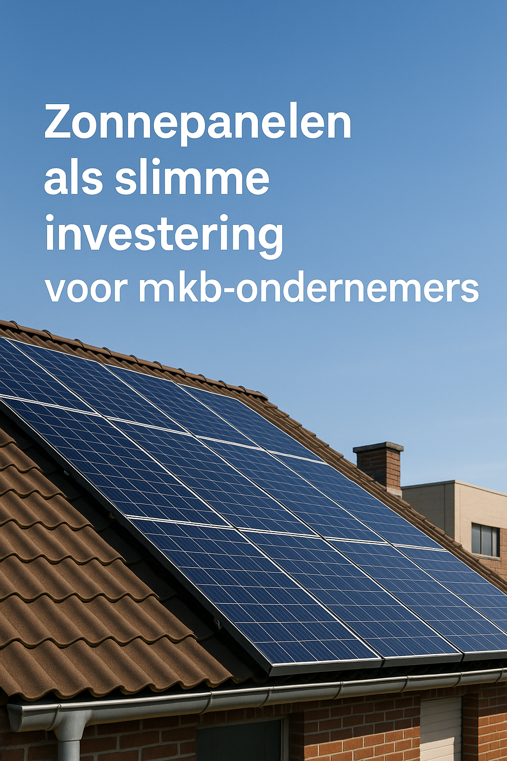 Zonnepanelen voor MKB: Verlaag je energiekosten en verduurzam je bedrijf