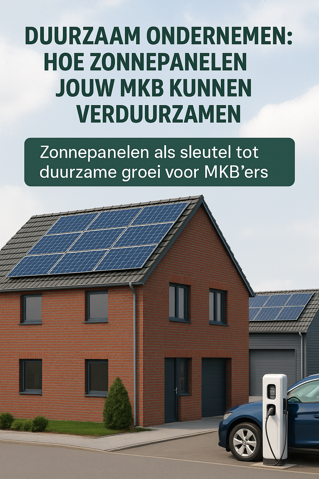 Duurzaam Ondernemen: Hoe Zonnepanelen Jouw MKB Kunnen Verduurzamen