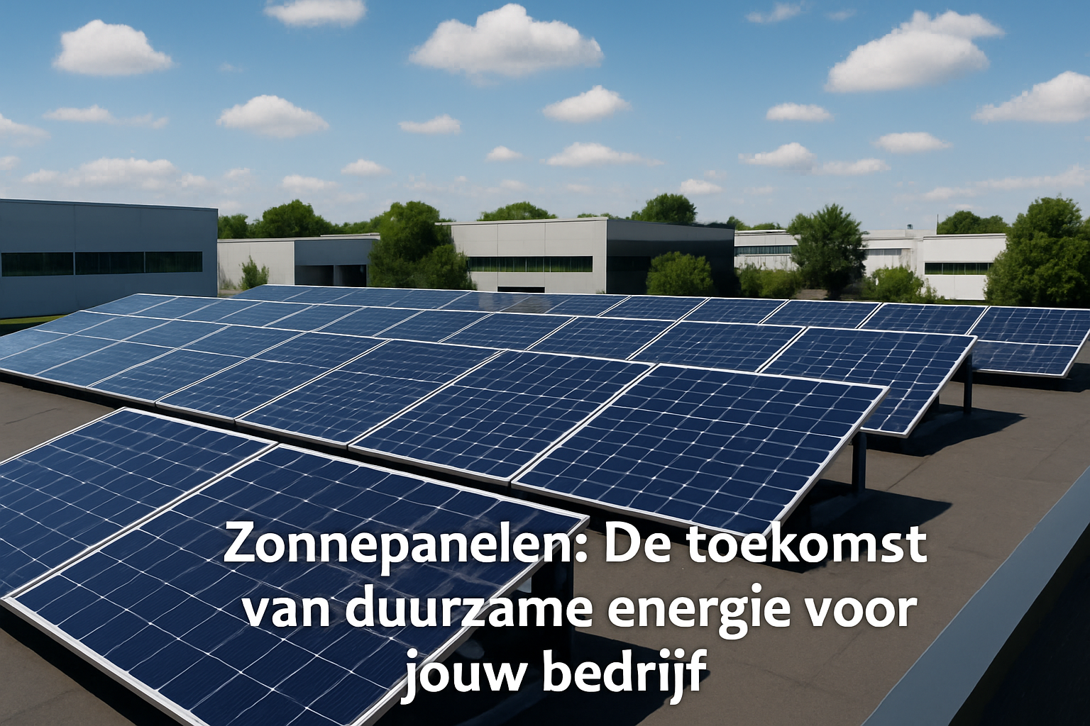 Verduurzamen met Zonnepanelen: De Slimme Keuze voor MKB'ers
