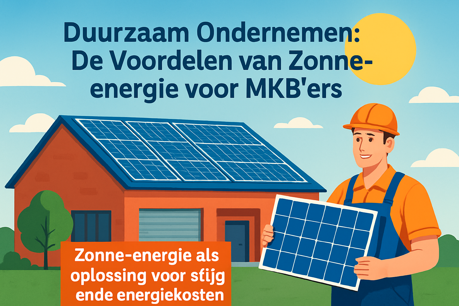 Duurzaam Ondernemen: De Voordelen van Zonne-energie voor MKB'ers