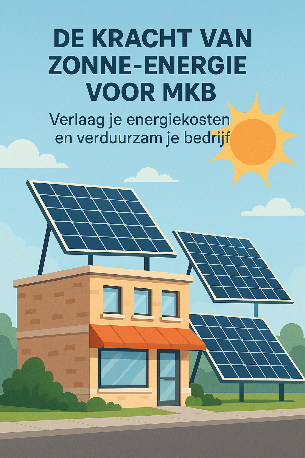 De Kracht van Zonne-energie voor MKB: Verlaag je Energiekosten en Verduurzaam je Bedrijf
