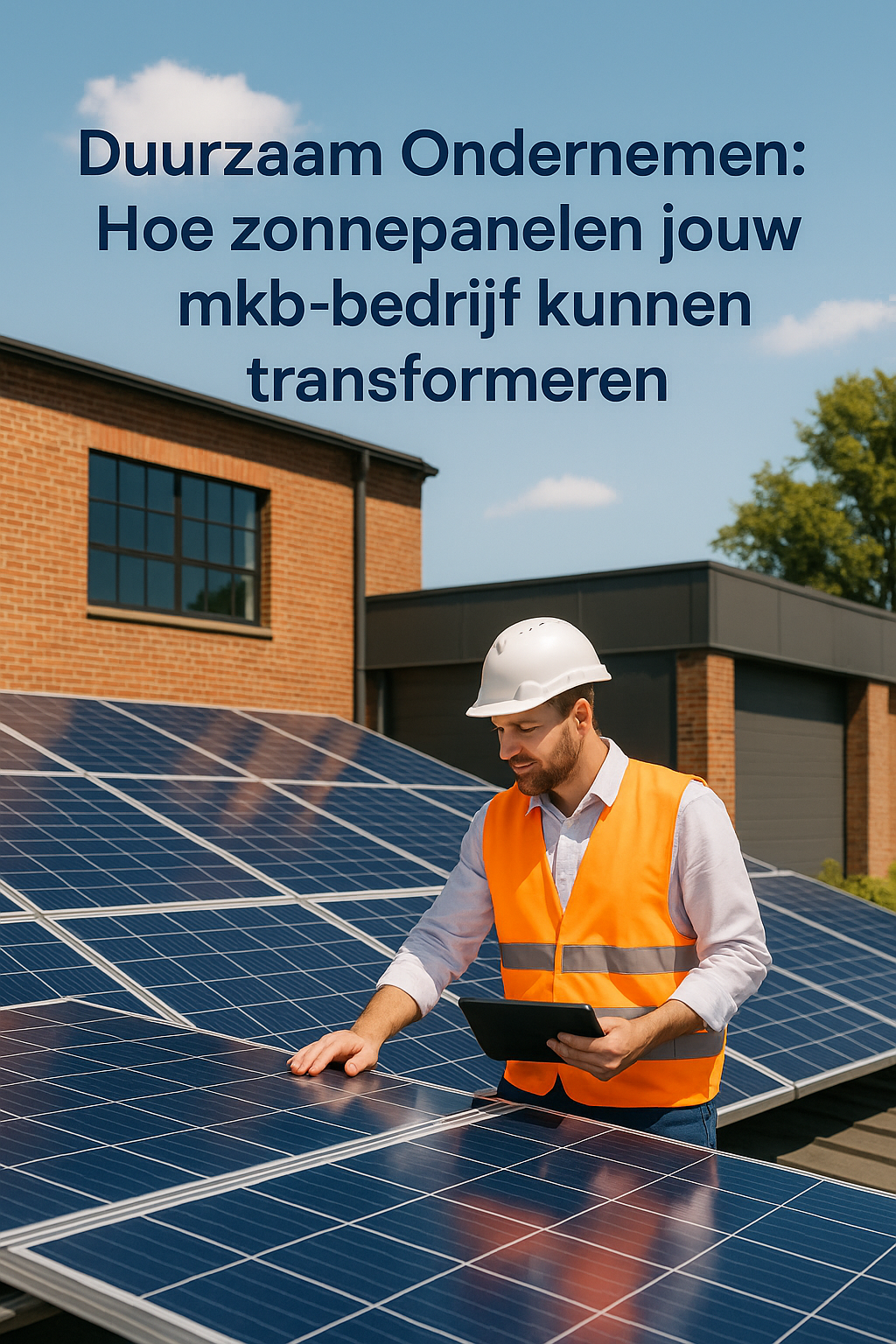 Duurzaam Ondernemen: Hoe zonnepanelen jouw mkb-bedrijf kunnen transformeren