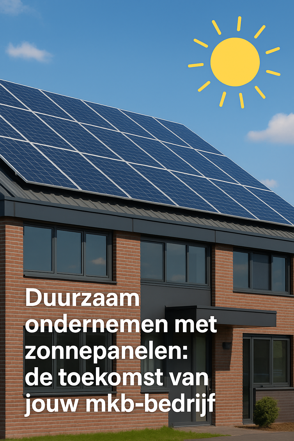 Duurzaam ondernemen met zonnepanelen: de toekomst van jouw mkb-bedrijf