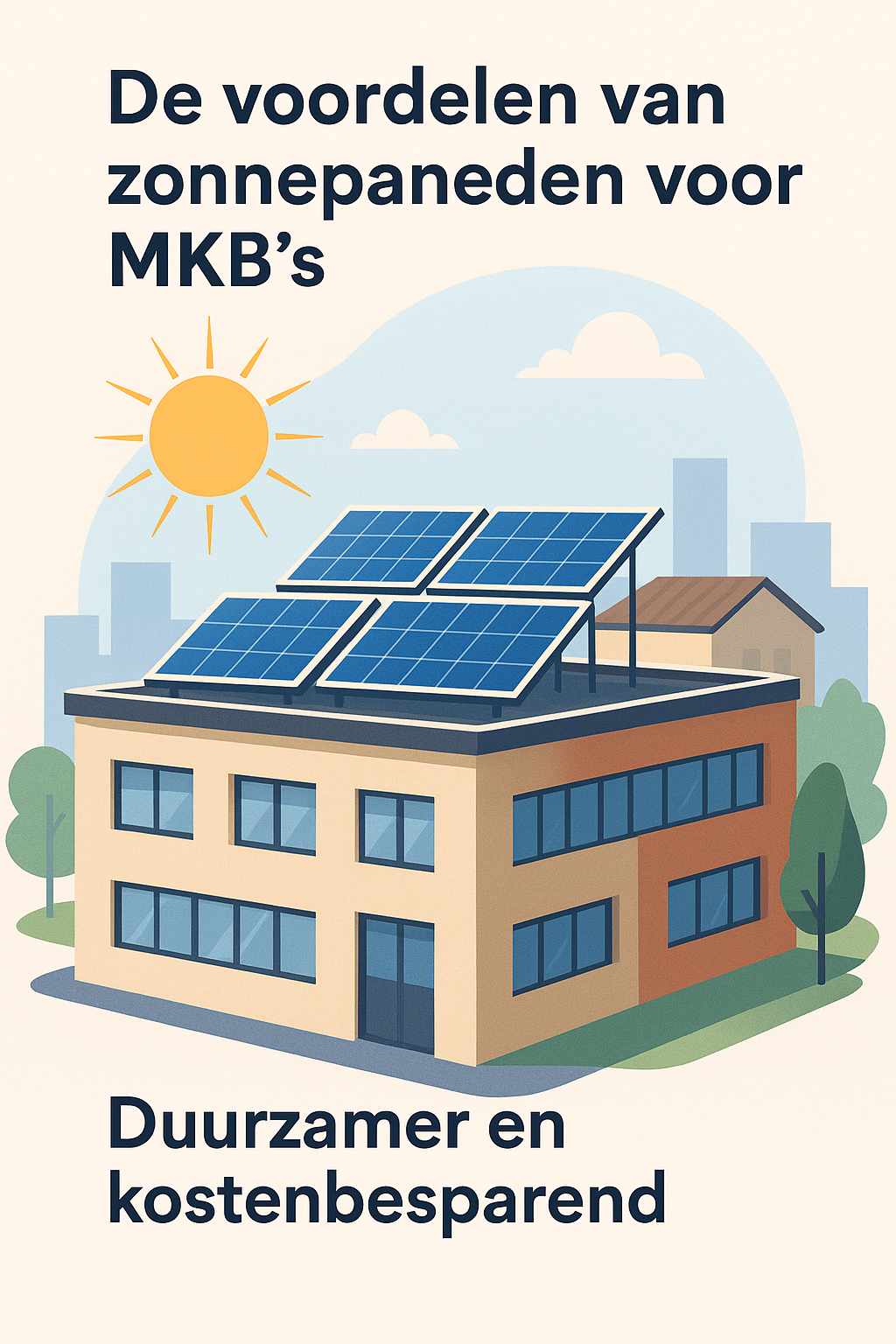 De Voordelen van Zonnepanelen voor MKB's: Duurzamer en Kostenbesparend