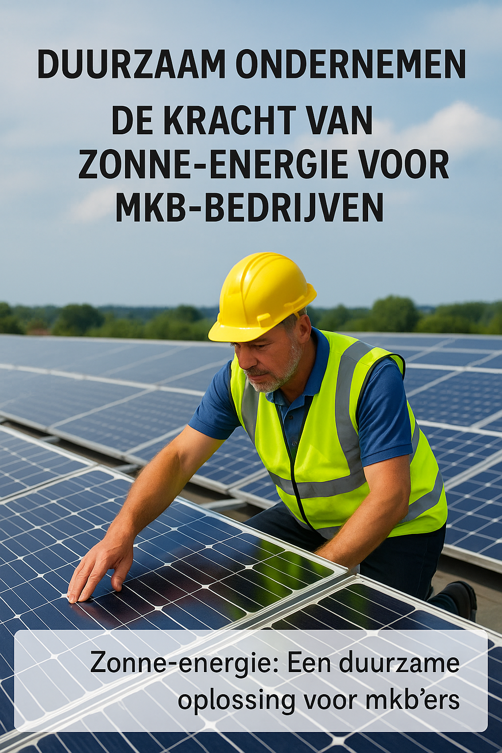 Duurzaam Ondernemen: De Kracht van Zonne-energie voor MKB-bedrijven