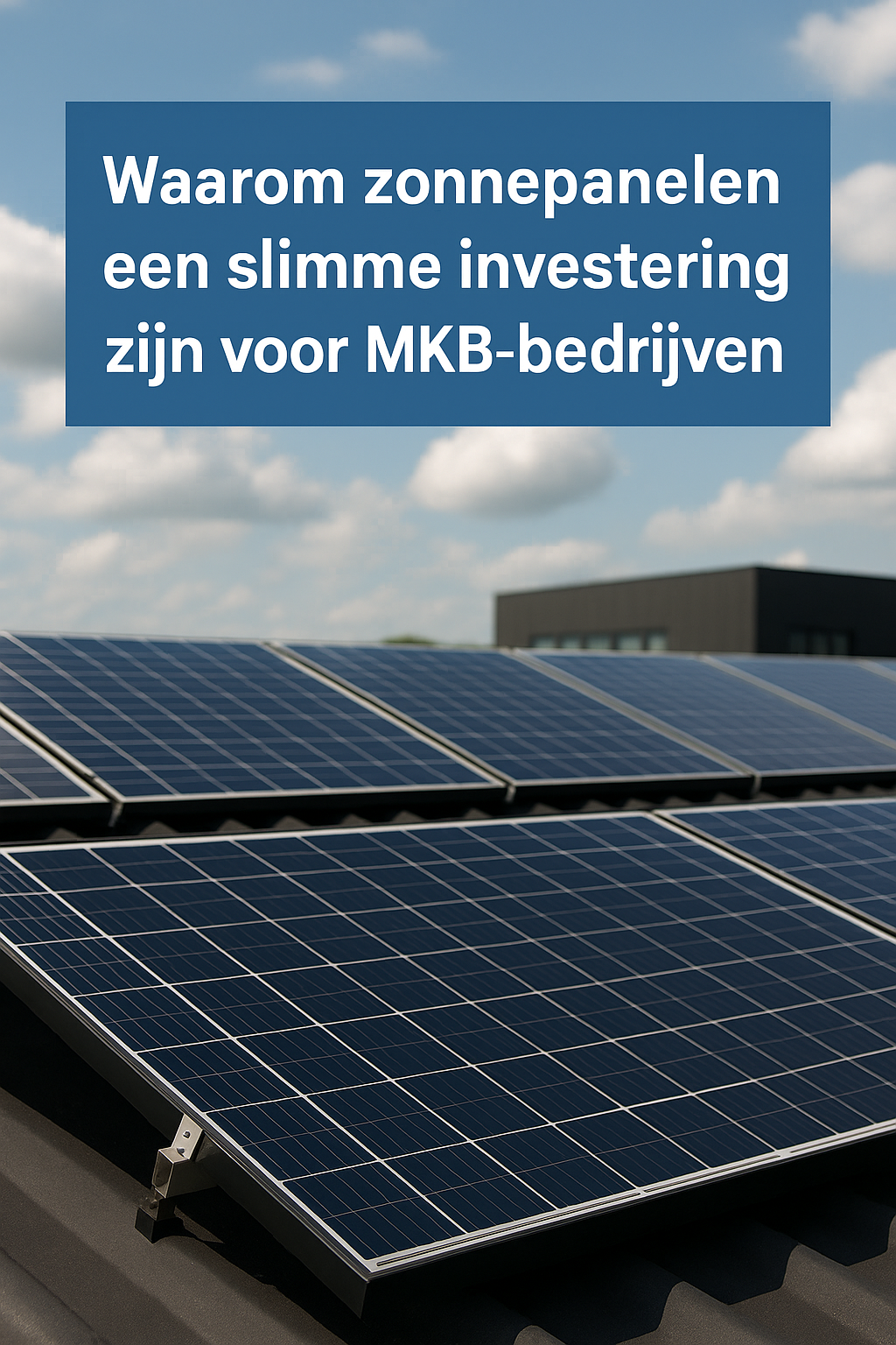 Waarom Zonnepanelen een Slimme Investering zijn voor MKB Bedrijven