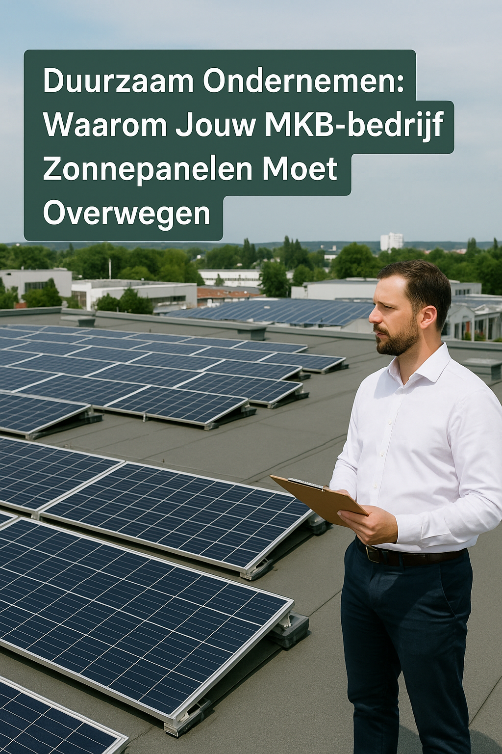 Duurzaam Ondernemen: Waarom Jouw MKB-bedrijf Zonnepanelen Moet Overwegen