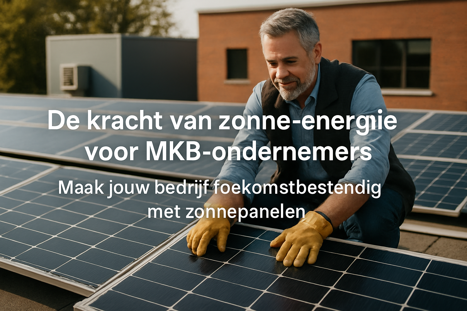 De Kracht van Zonne-energie voor MKB-ondernemers