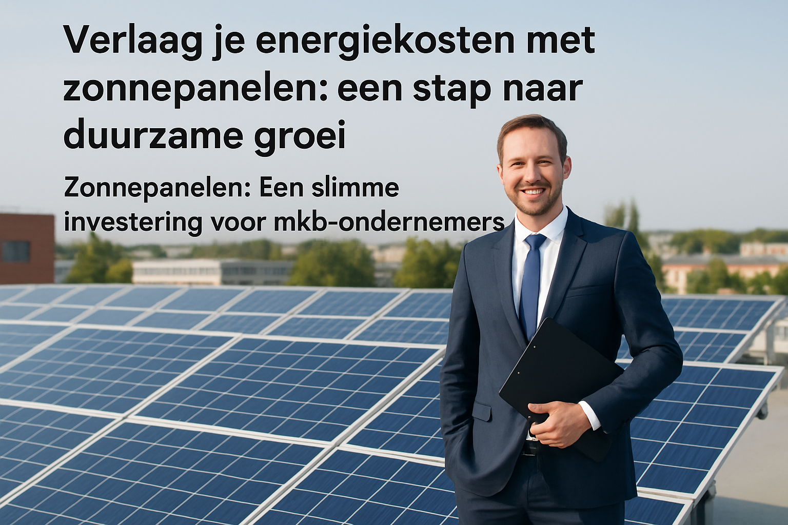 Verlaag je energiekosten met zonnepanelen: een stap naar duurzame groei
