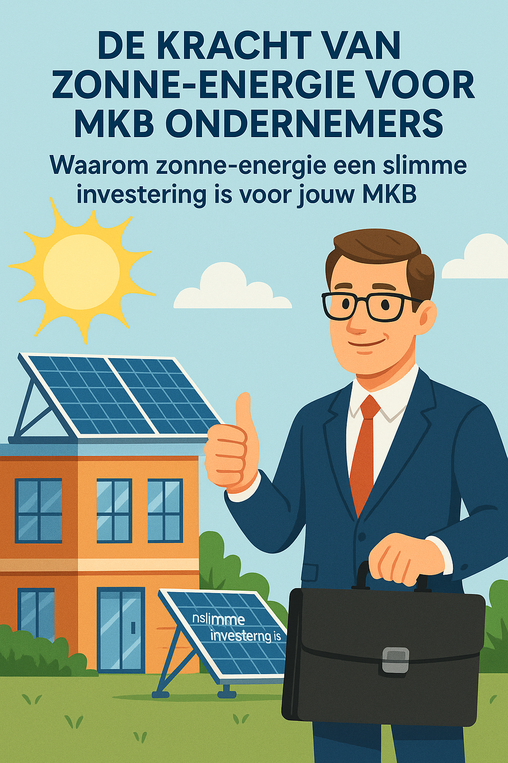 De Kracht van Zonne-energie voor MKB Ondernemers