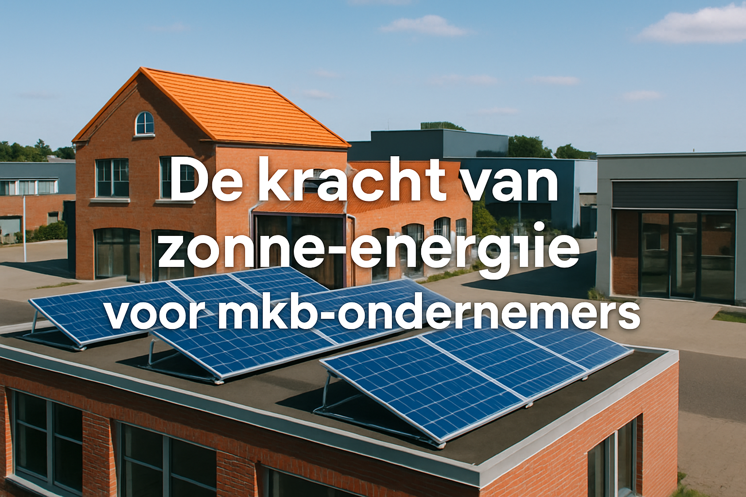 De Kracht van Zonne-energie voor MKB Ondernemers