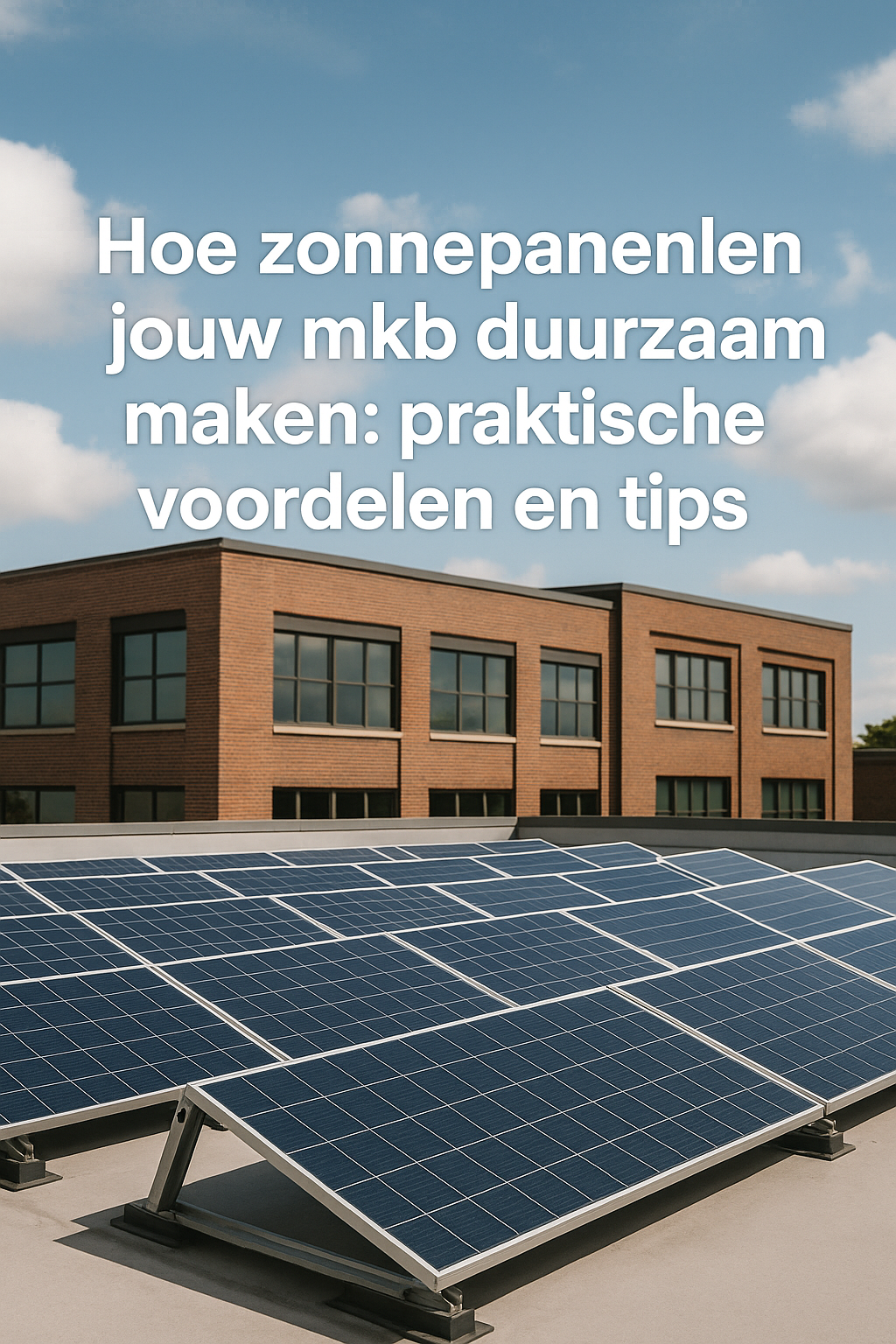 Hoe Zonnepanelen Jouw MKB Duurzaam Maken: Praktische Voordelen en Tips
