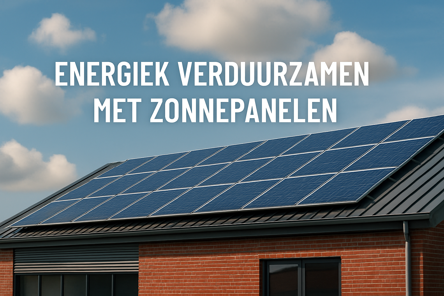 Energiek Verduurzamen: Hoe Zonnepanelen Jouw Mkb Bedrijf Kunnen Transformeren