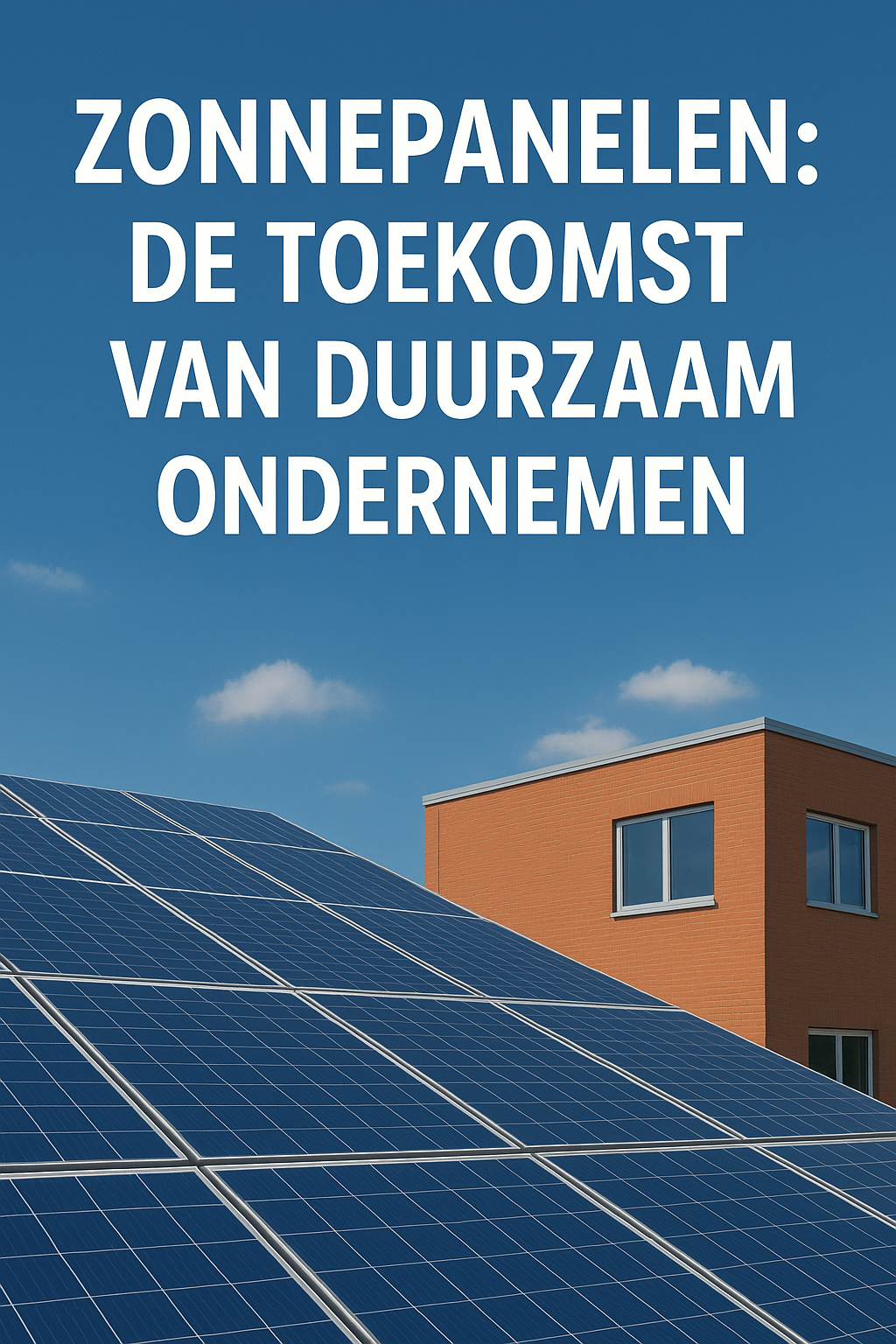Duurzaam Ondernemen: Hoe Zonnepanelen Jouw MKB Bedrijf kunnen Transformeren