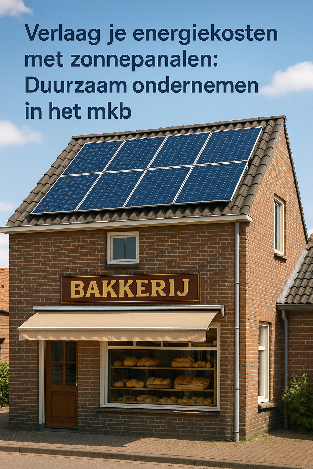 Verlaag je energiekosten met zonnepanelen: Duurzaam ondernemen in het mkb