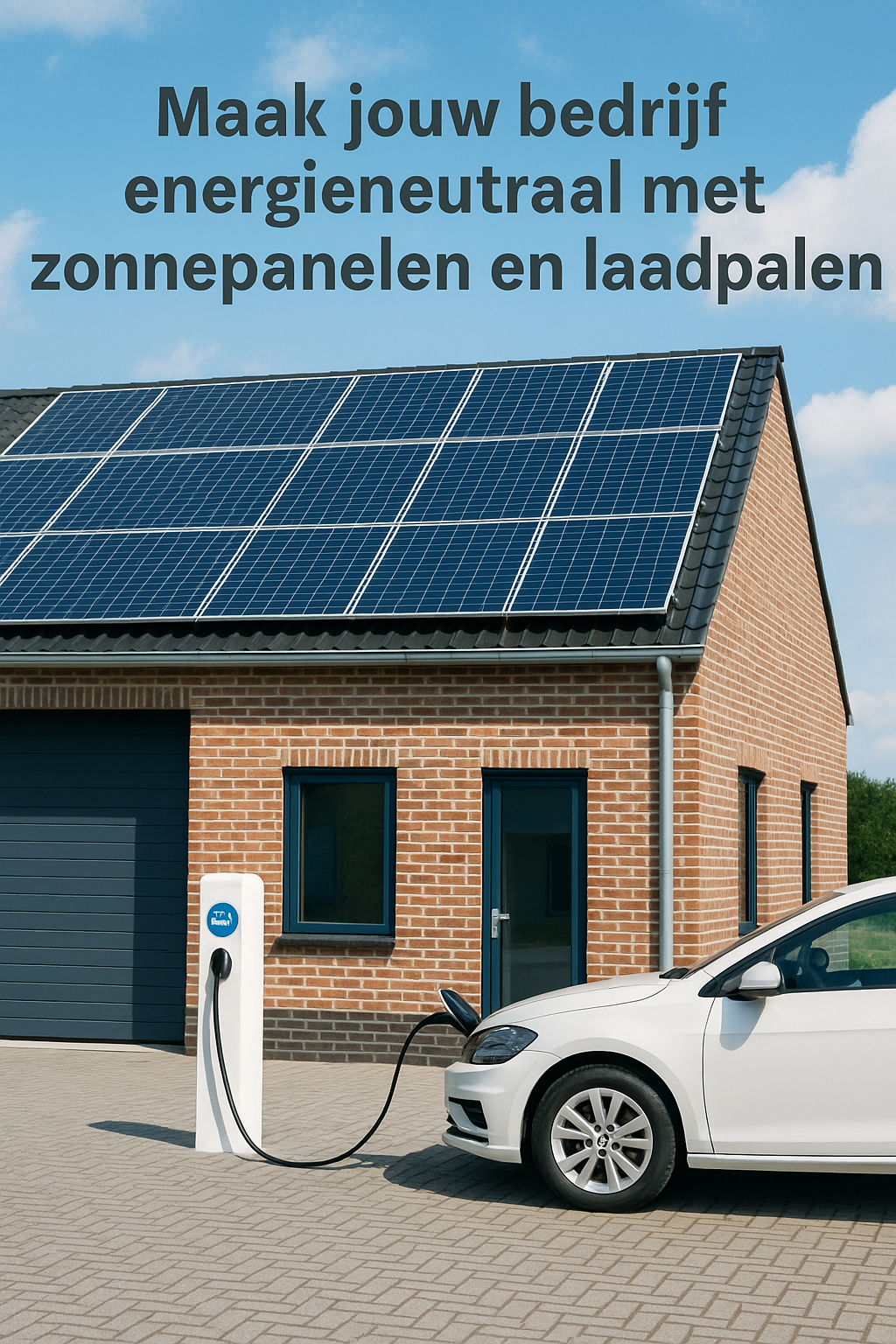Maak jouw bedrijf energieneutraal met zonnepanelen en laadpalen