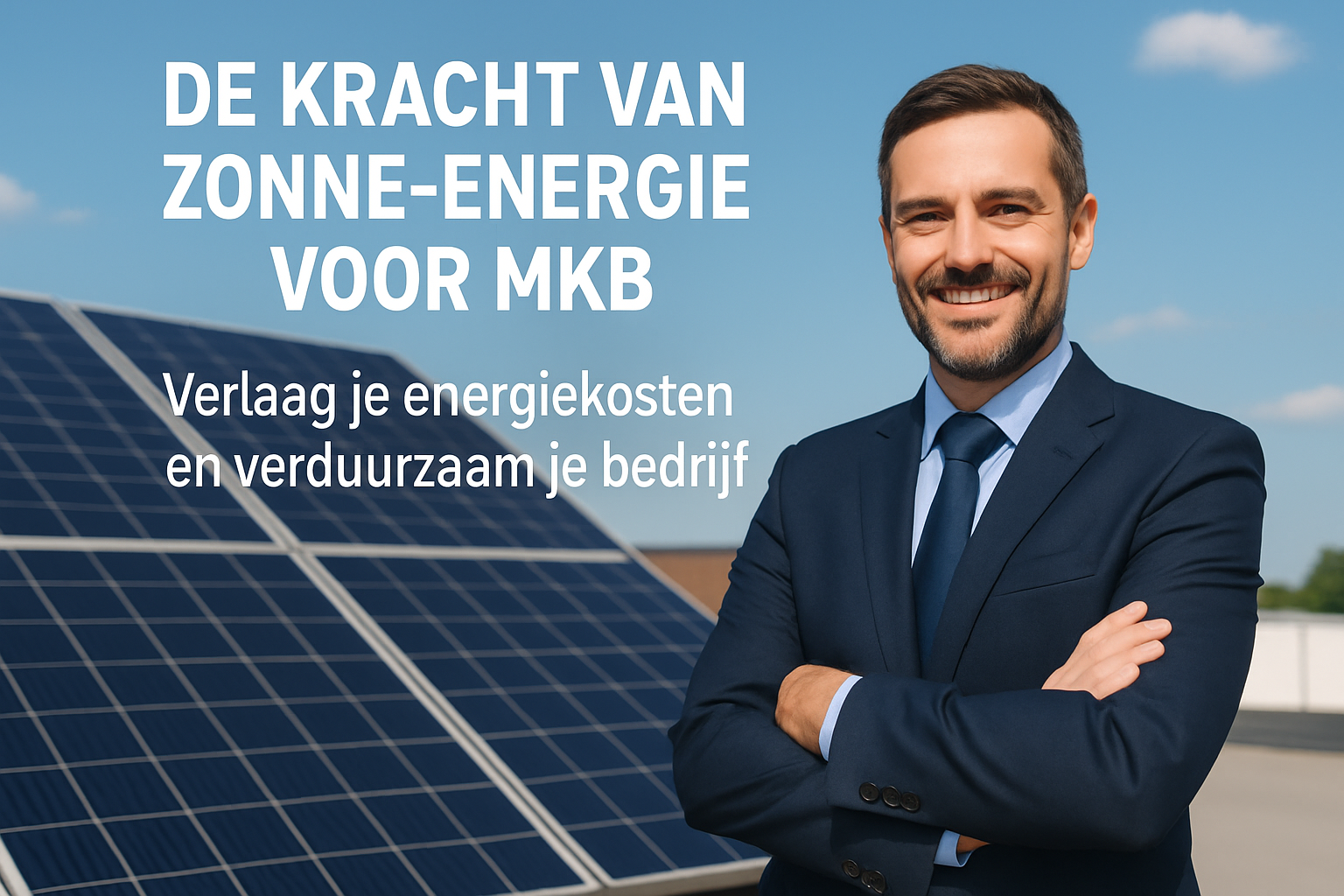 De Kracht van Zonne-energie voor MKB: Verlaag je Energiekosten en Verduurzaam je Bedrijf