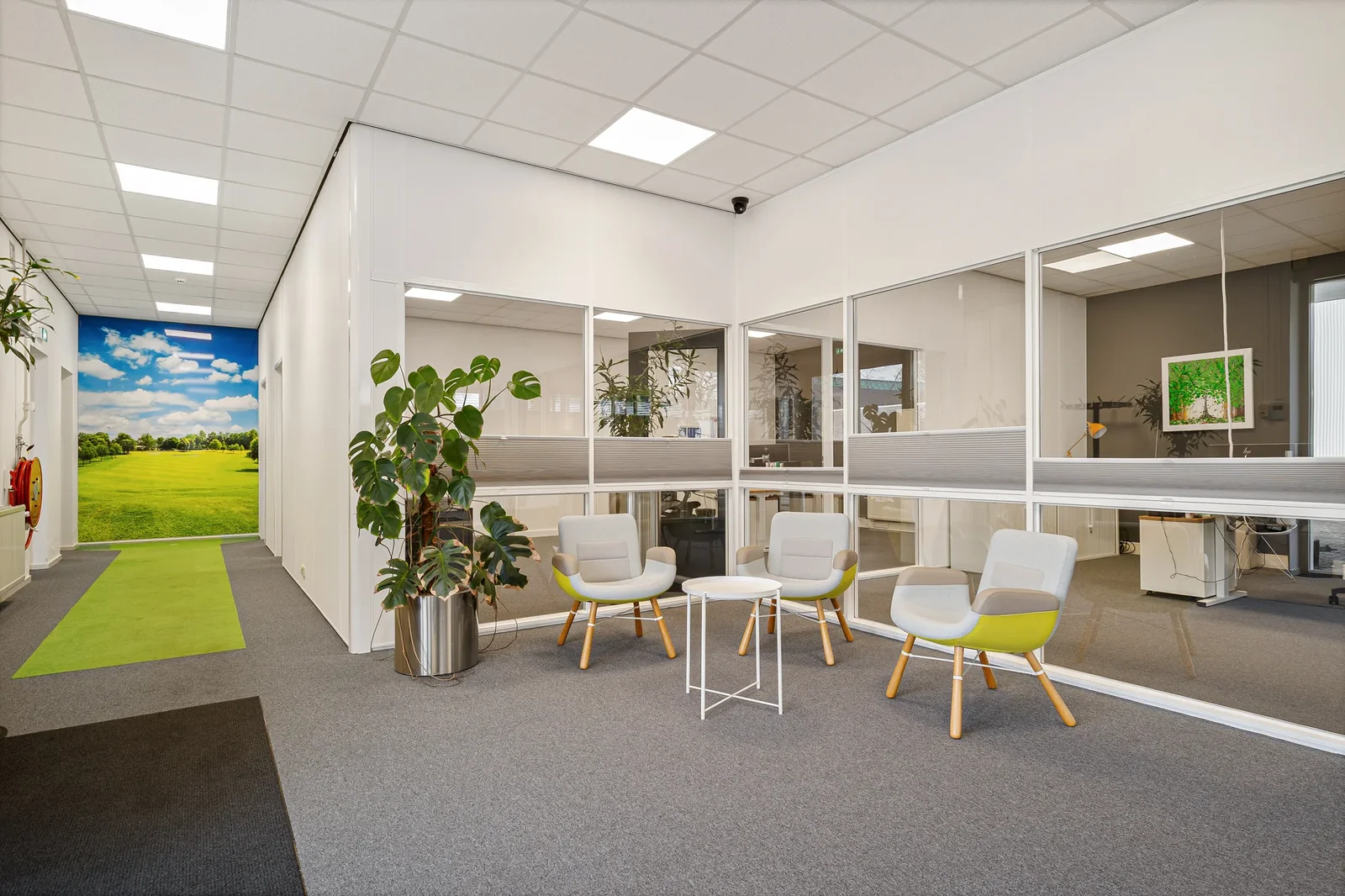 Interieur van het kantoor van ABGTGREEN in Zwolle