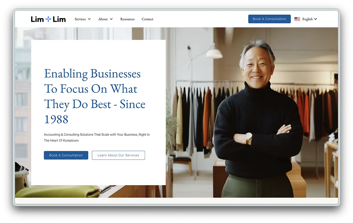 LimCPA.com screenshot