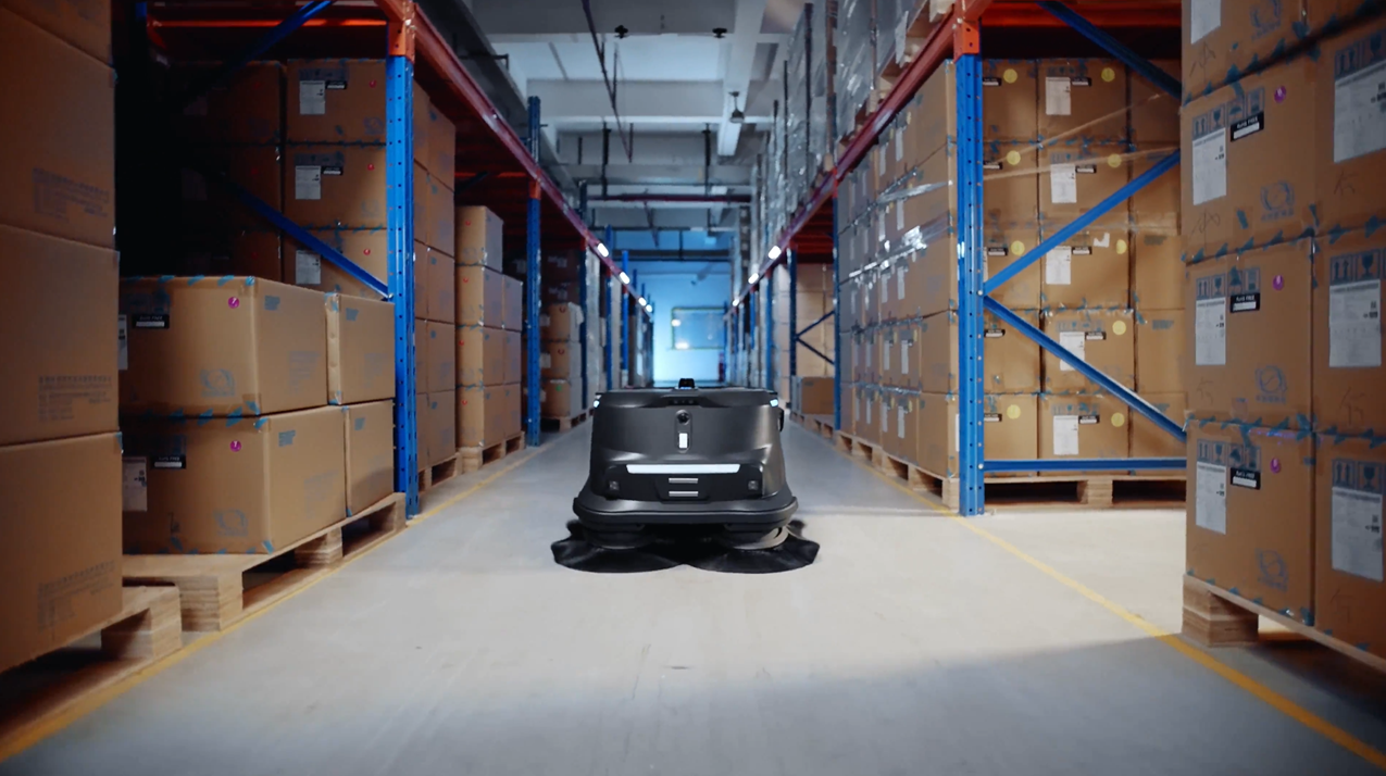 Warehouse & Industrial Cleaning Robots