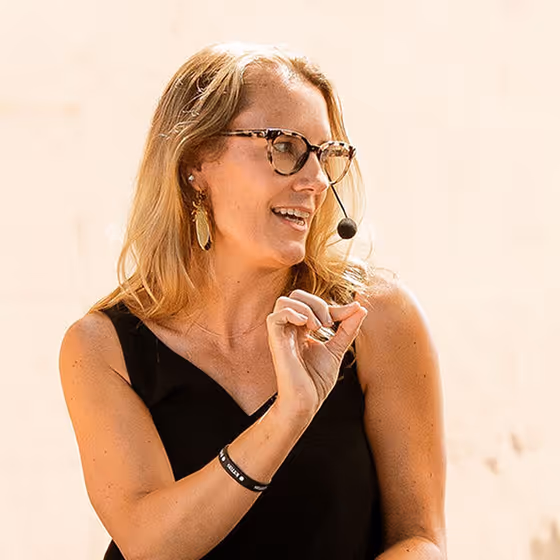 Portrait of Molly Voss Fannon, Founding CEO, Museum for the United Nations.