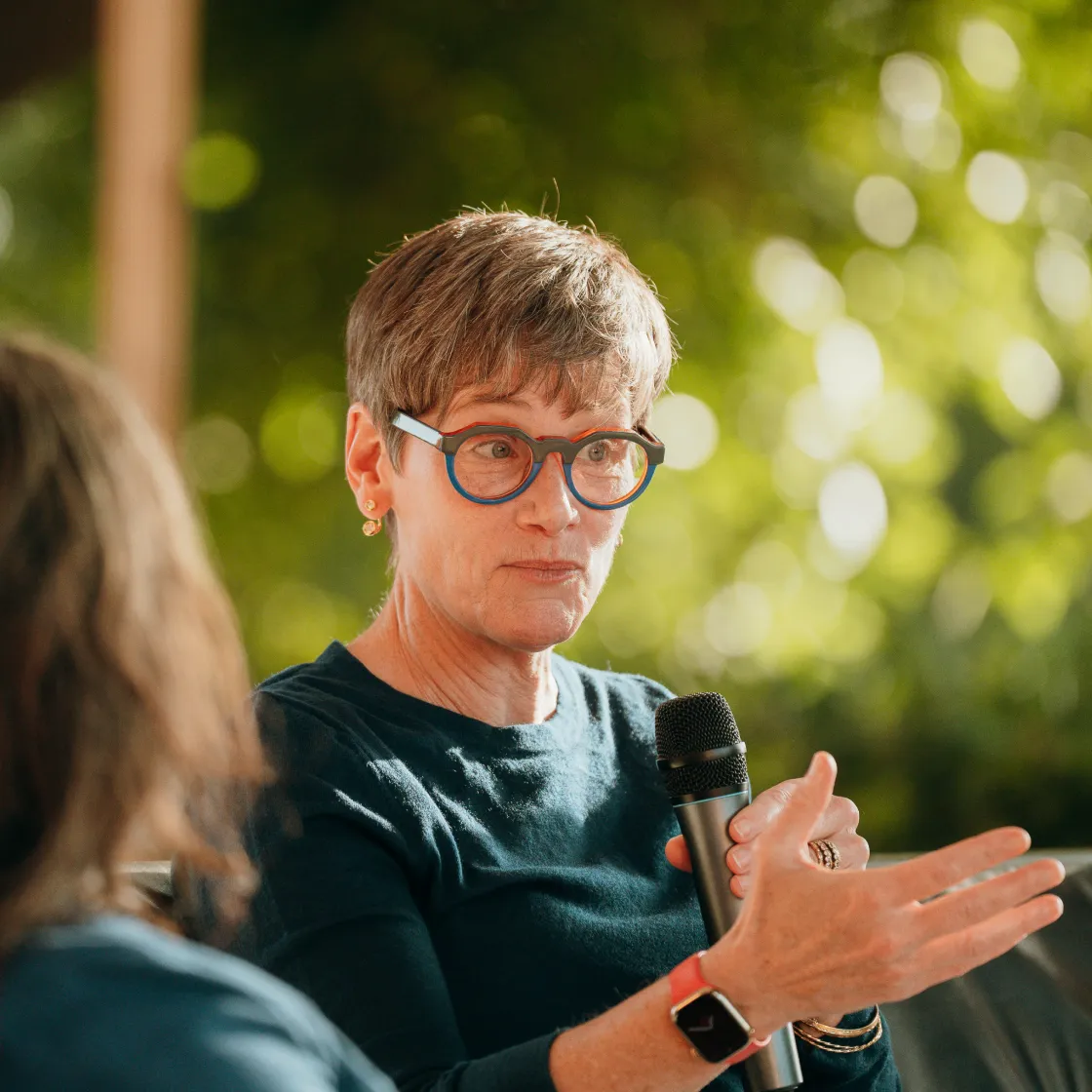 Portrait of Nancy Mahon, Chief Sustainability Officer, Estée Lauder.