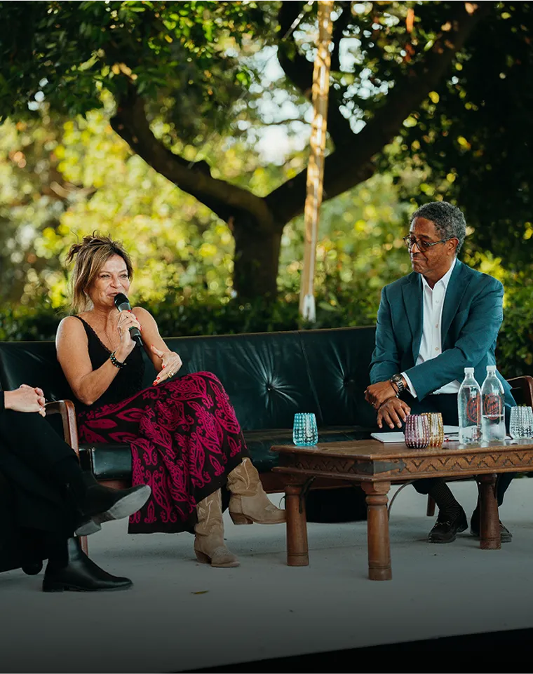 Sunset over Terras Tuscany event location