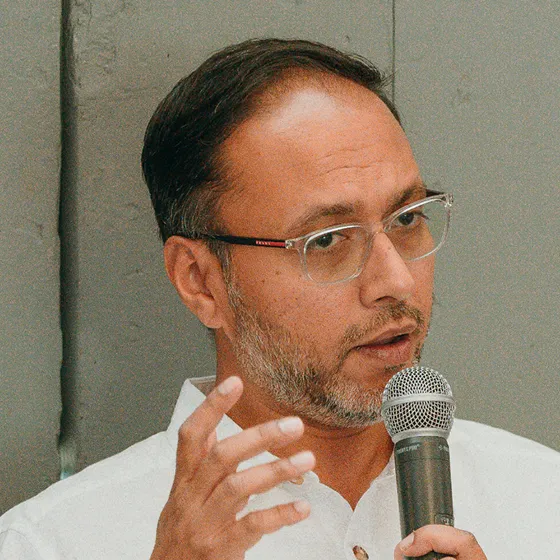 Portrait of Subho Mukherjee Vice President, Global Head of Sustainability, Nokia