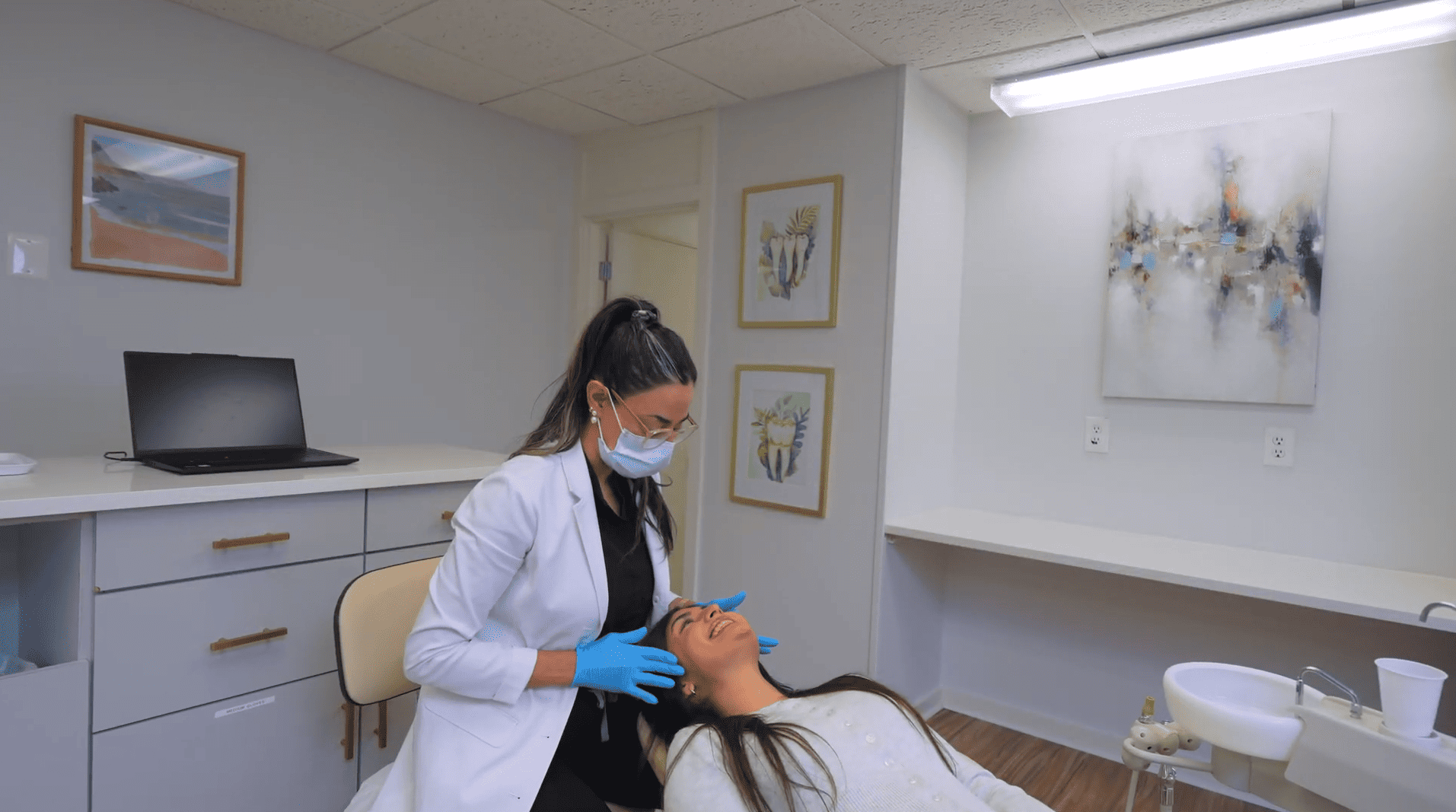 Botox consultation at Sharon Orthodontics in Sharon, MA.