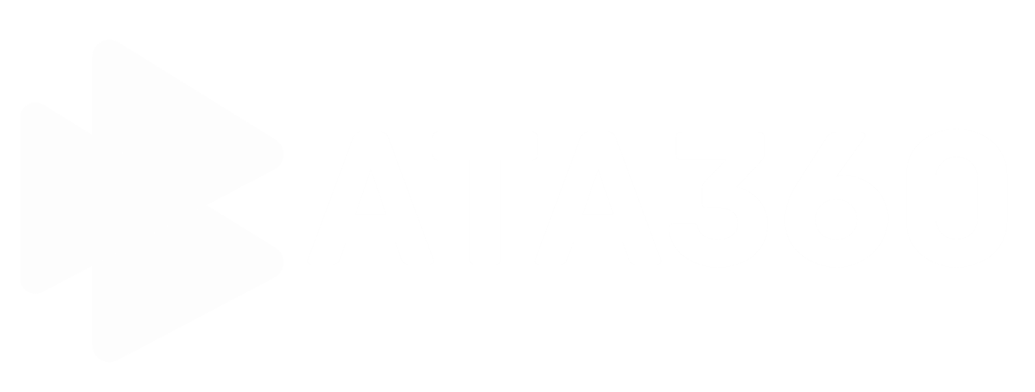 Logo ATA360 branca fundo transparente
