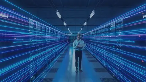 Servidor público utilizando tecnologia em contratações