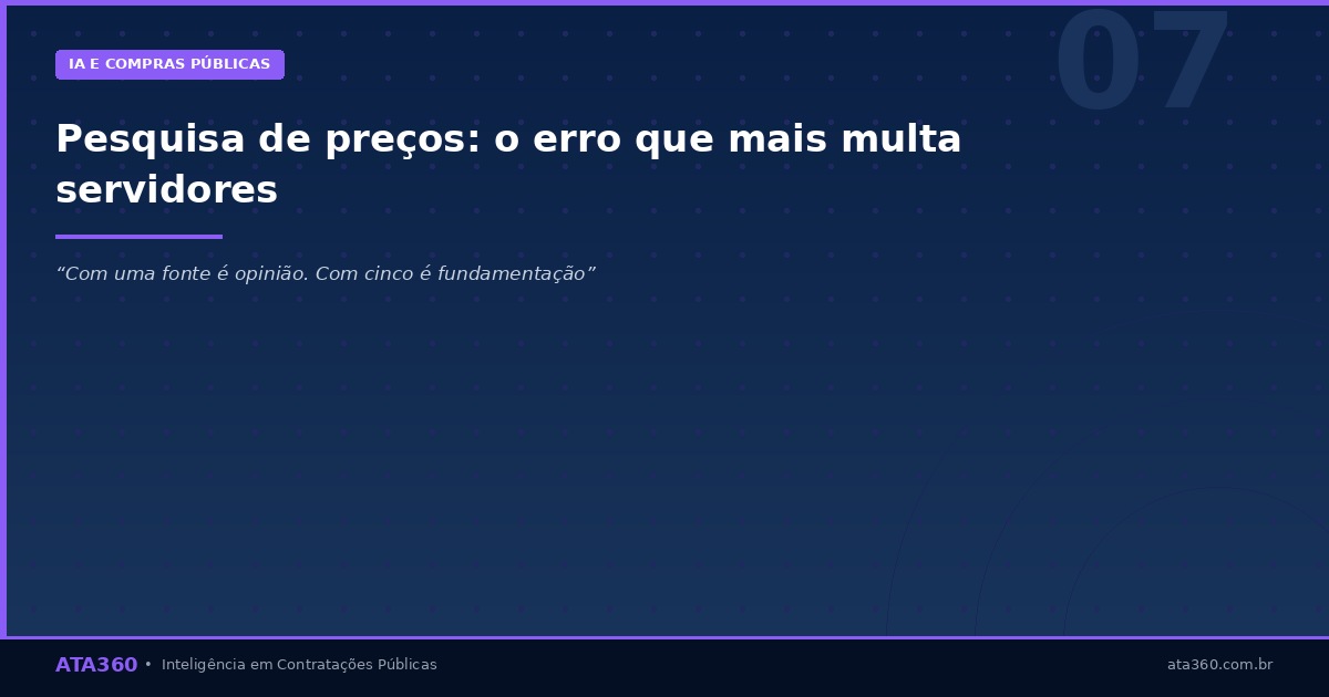 ATA360 — Pesquisa preços erros
