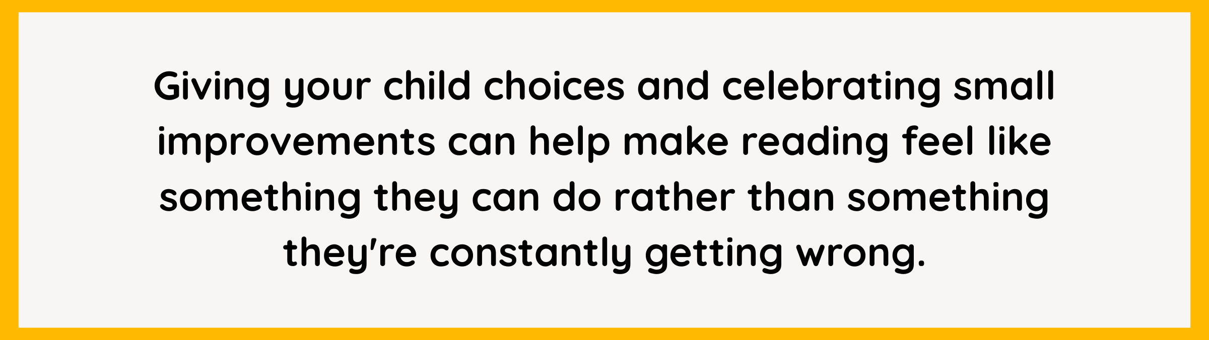 Celebrating small reading wins with your child