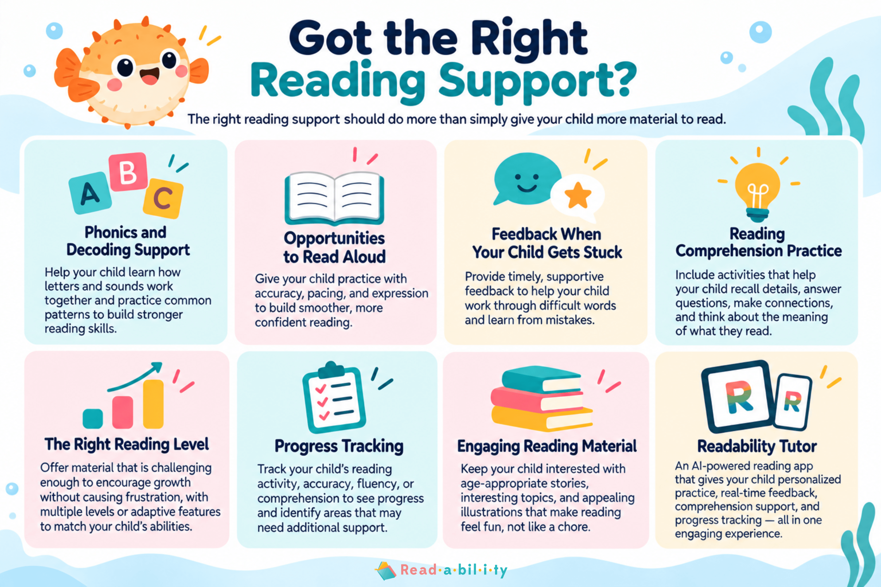 Infographic on choosing the right free reading programs for kids