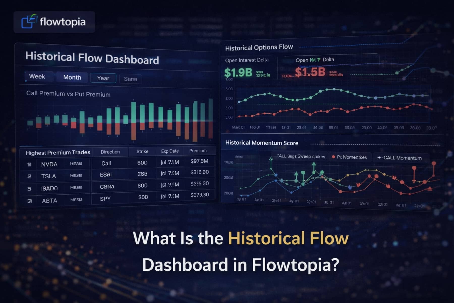 What is the Historical Flow Dashboard ? - Flowtopia