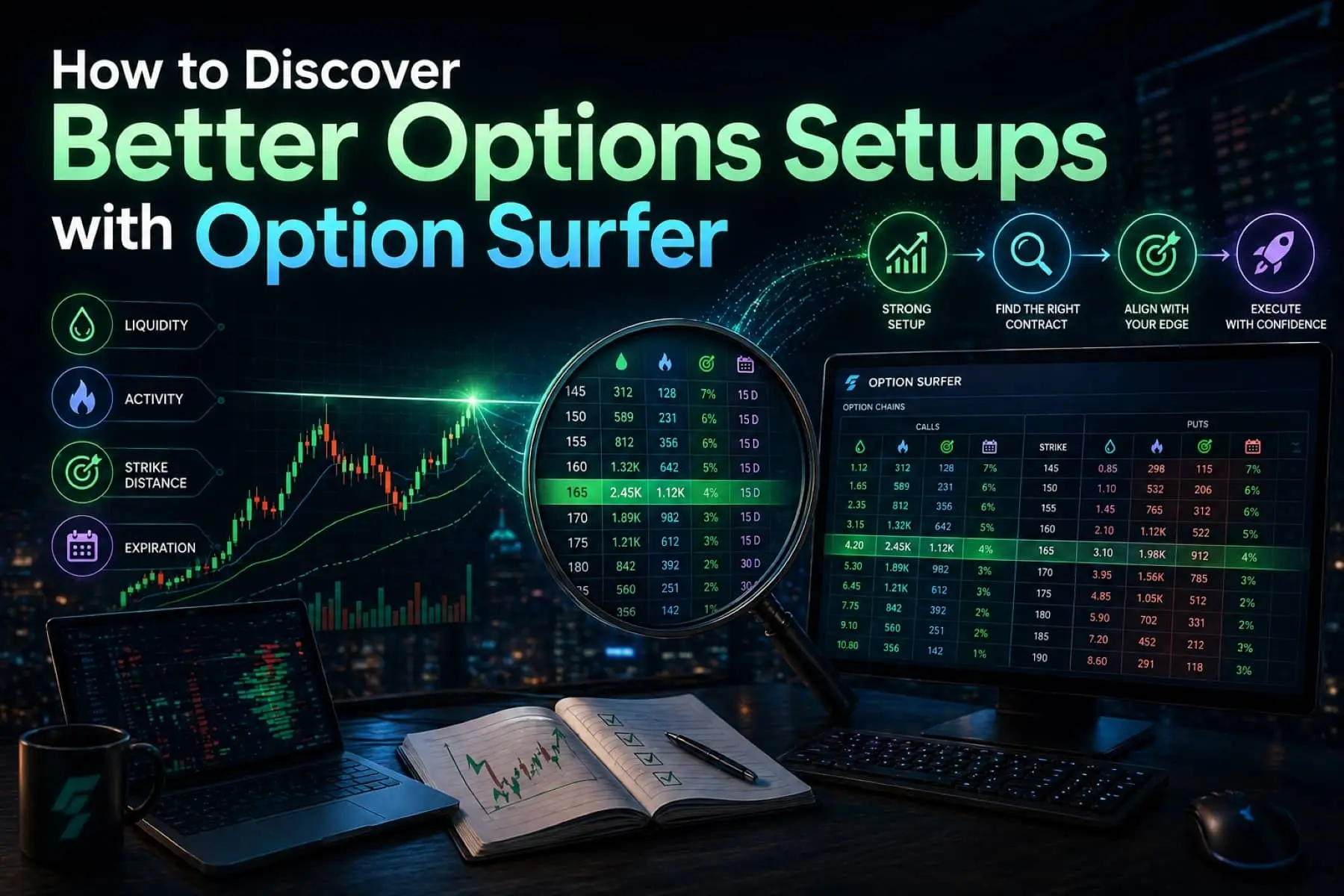 How to Discover Better Options Setups with Option Surfer - Flowtopia