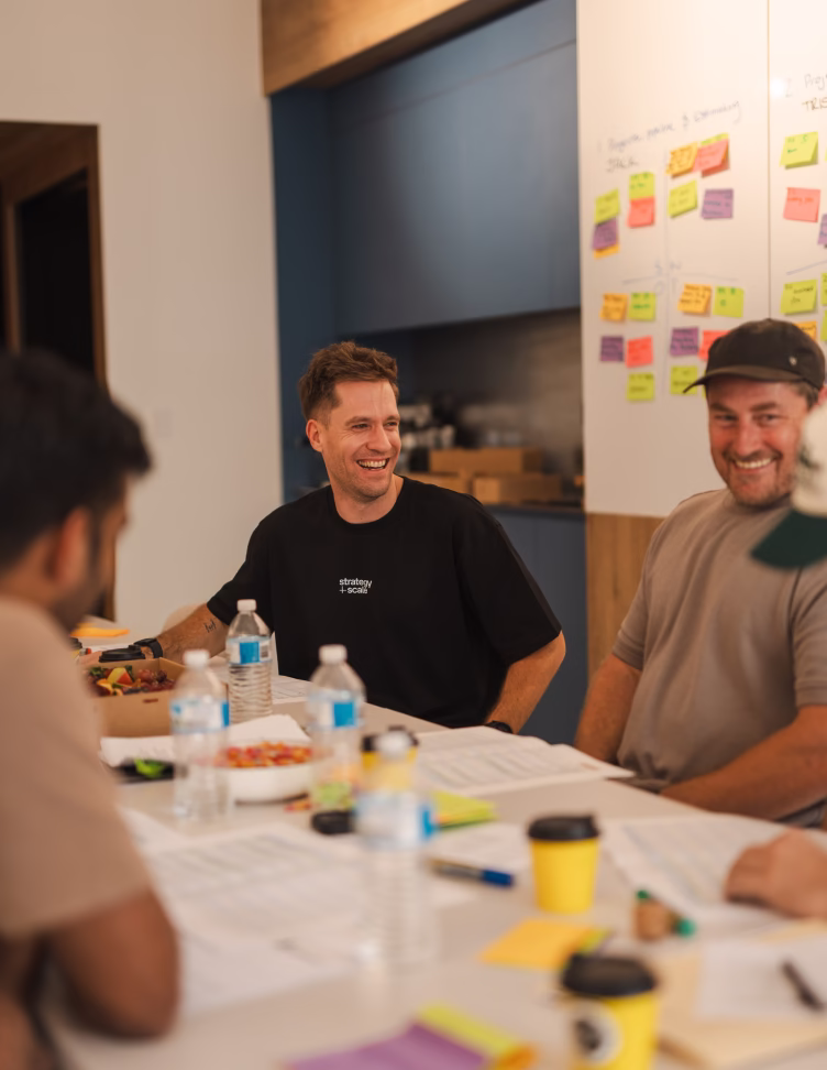 strategizing and having fun