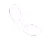 White telephone handset icon on transparent background.